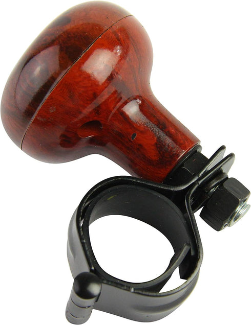 Woodgrain Steering Wheel Spinner Knob | Universal Fit for All Cars, Trucks, Semis, Tractors, Boats, Golf Carts | Suicide Power Handle Accessory...